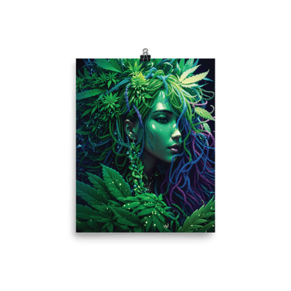 Mystical Plant Goddess Collection - Indie Print - CannaRiss