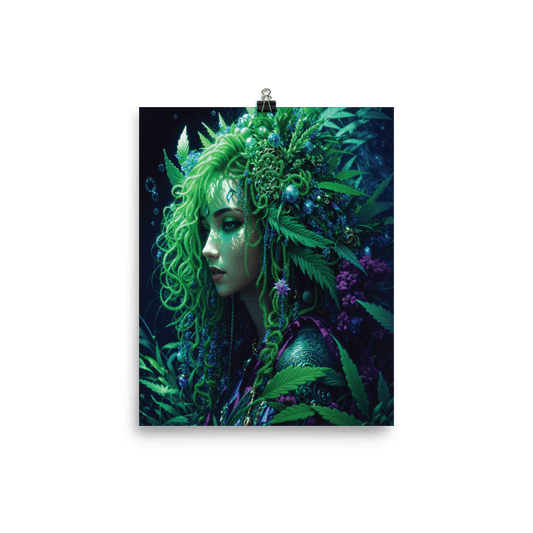 Mystical Plant Goddess Collection - Dream Print - CannaRiss