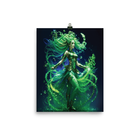 Mystical Plant Goddess Collection - Terra Print - CannaRiss