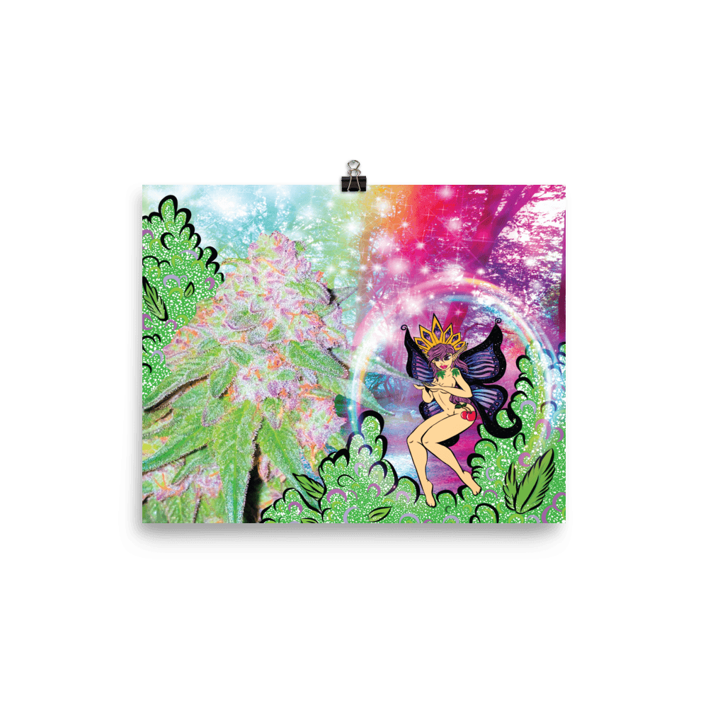 Royal Cherry Fairy Print - CannaRiss