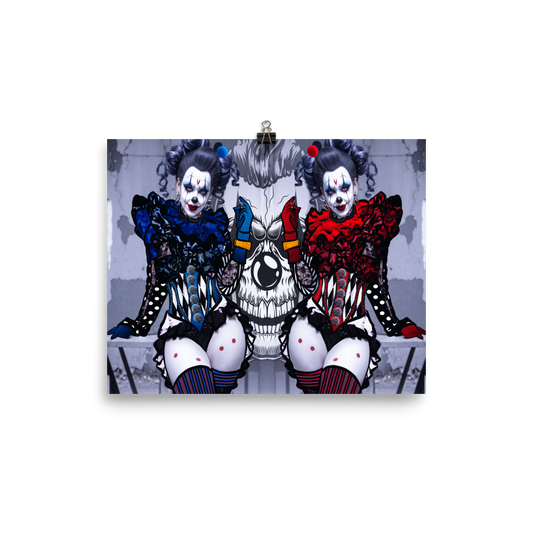 Killer Clowns Print